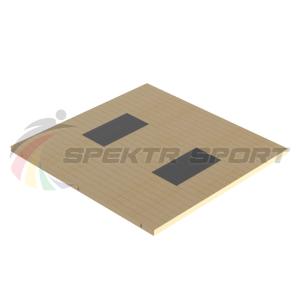 Купить Помост тяжелоатлетический 3х3х0,1м, рез. амортизаторы 1х0,5х0,04м в Краснозаводске 