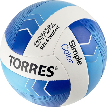 Купить Мяч волейбольный Torres Simple Color любительский р.5 в Краснозаводске 